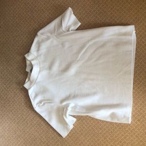 Zara white top